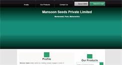 Desktop Screenshot of mansoonseeds.com